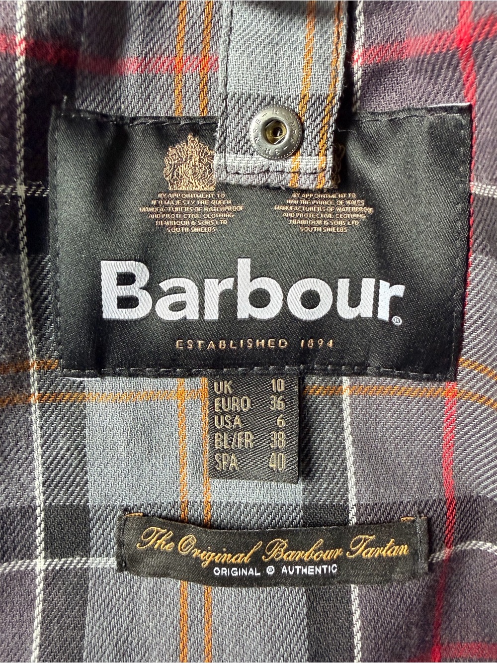 BARBOUR Beadnell corduroy-trimmed waxed-cotton jacket - Picture 6 of 9